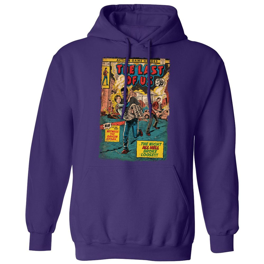 Classic Unisex Hoodie - 23Y7LBQX - Purple - 6