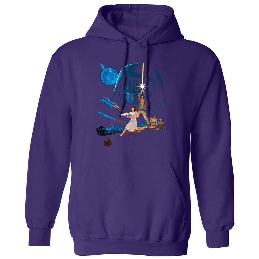 Classic Unisex Hoodie - ANEQP6F7 - Purple - 6