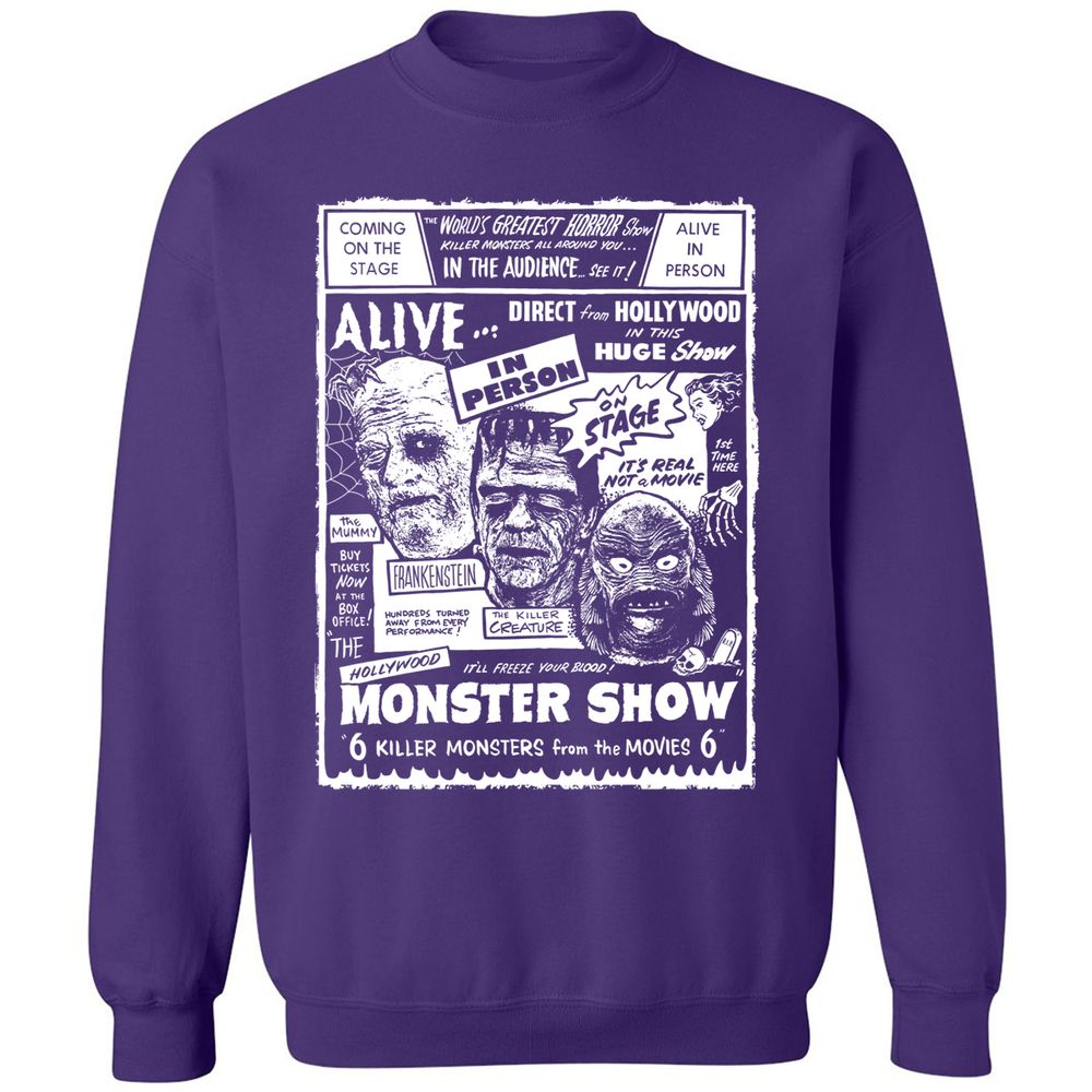 Classic Unisex Sweatshirt - 4ATNLTMD - Purple - 6