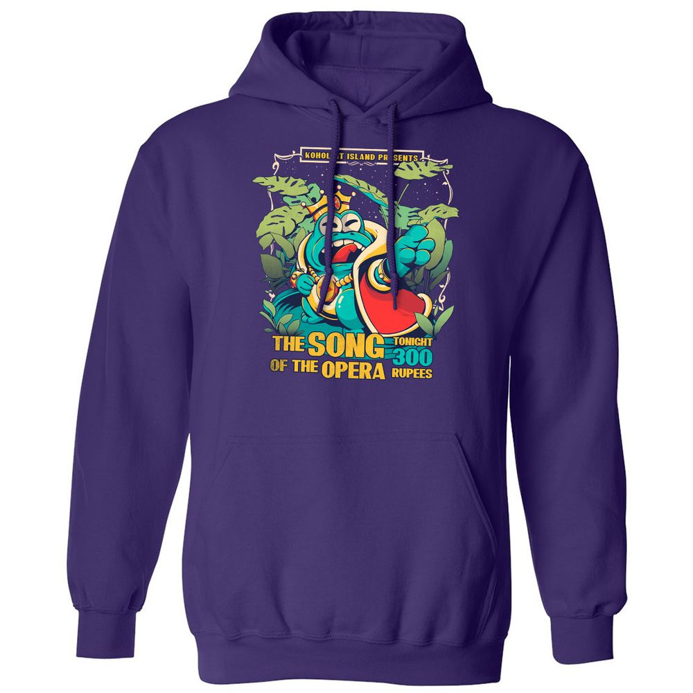 Classic Unisex Hoodie - RLDUK34V - Purple - 6