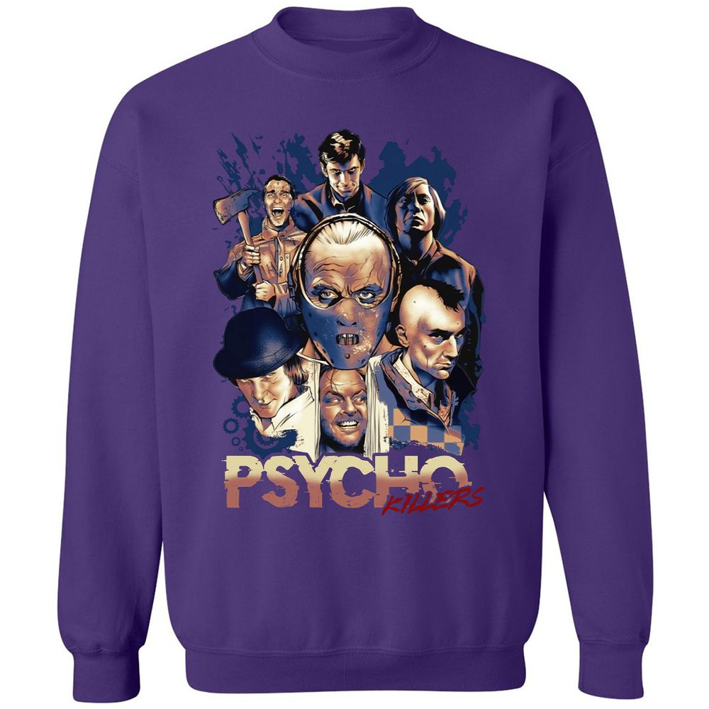 Classic Unisex Sweatshirt - 6B5EDCHM - Purple - 6