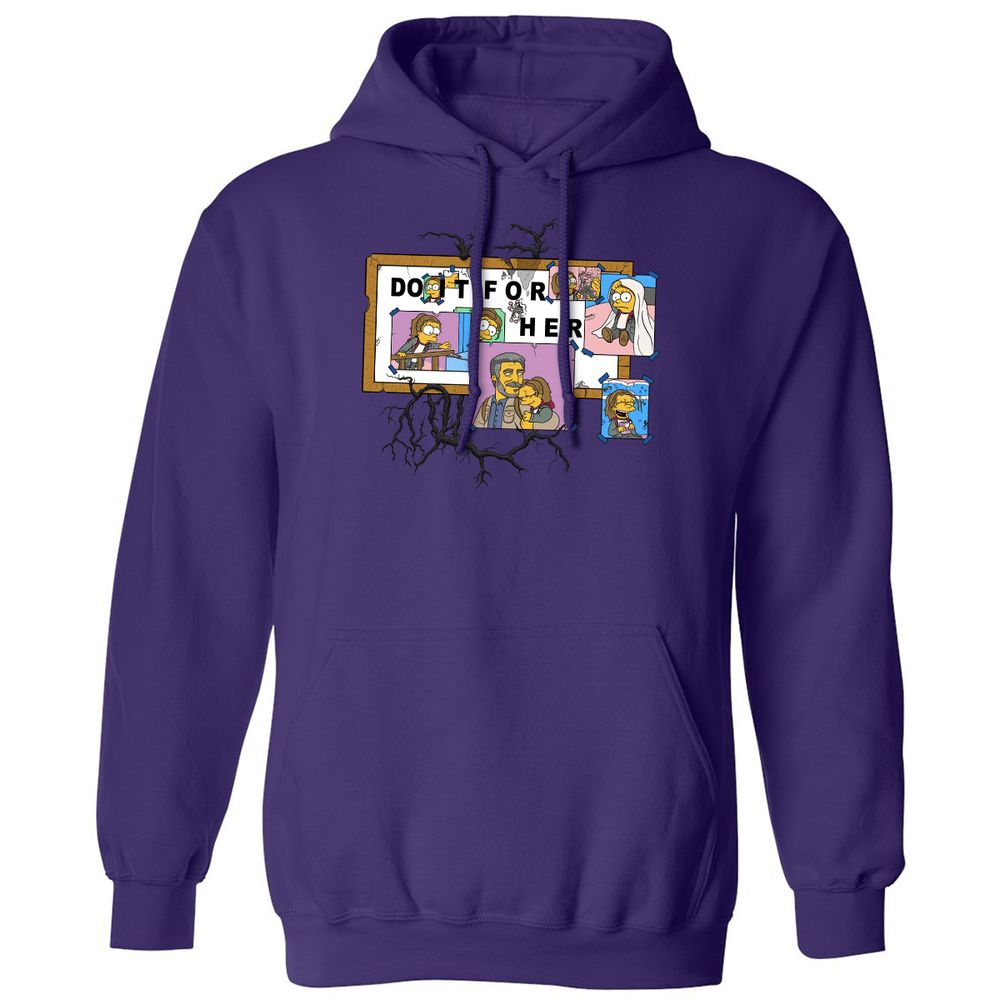 Classic Unisex Hoodie - H95C5YAE - Purple - 6