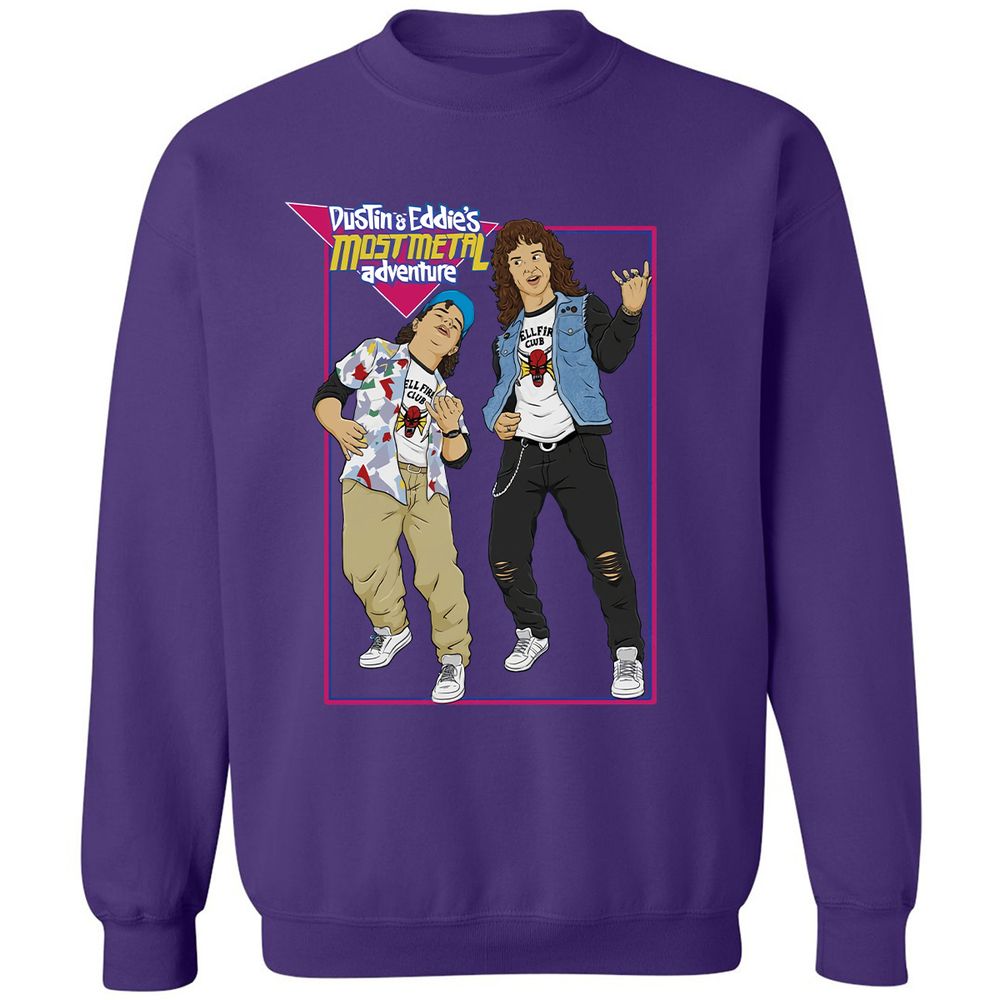 Classic Unisex Sweatshirt - 3QYB3DVX - Purple - 6