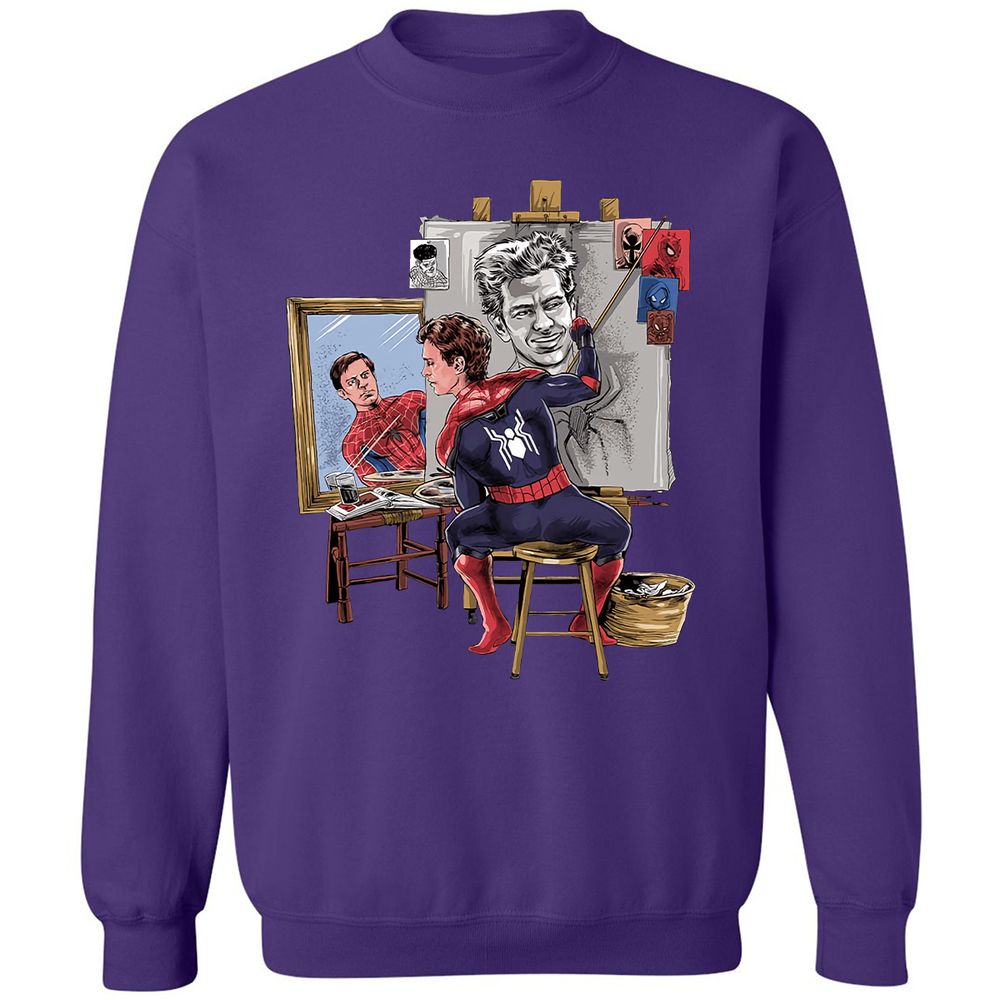 Classic Unisex Sweatshirt - SDFKV34T - Purple - 6