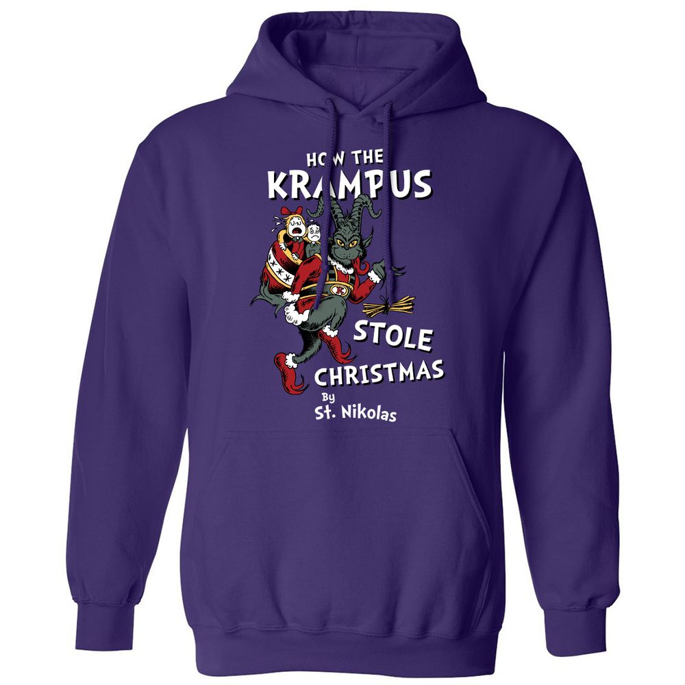 Classic Unisex Hoodie - HMD24B39 - Purple - 6