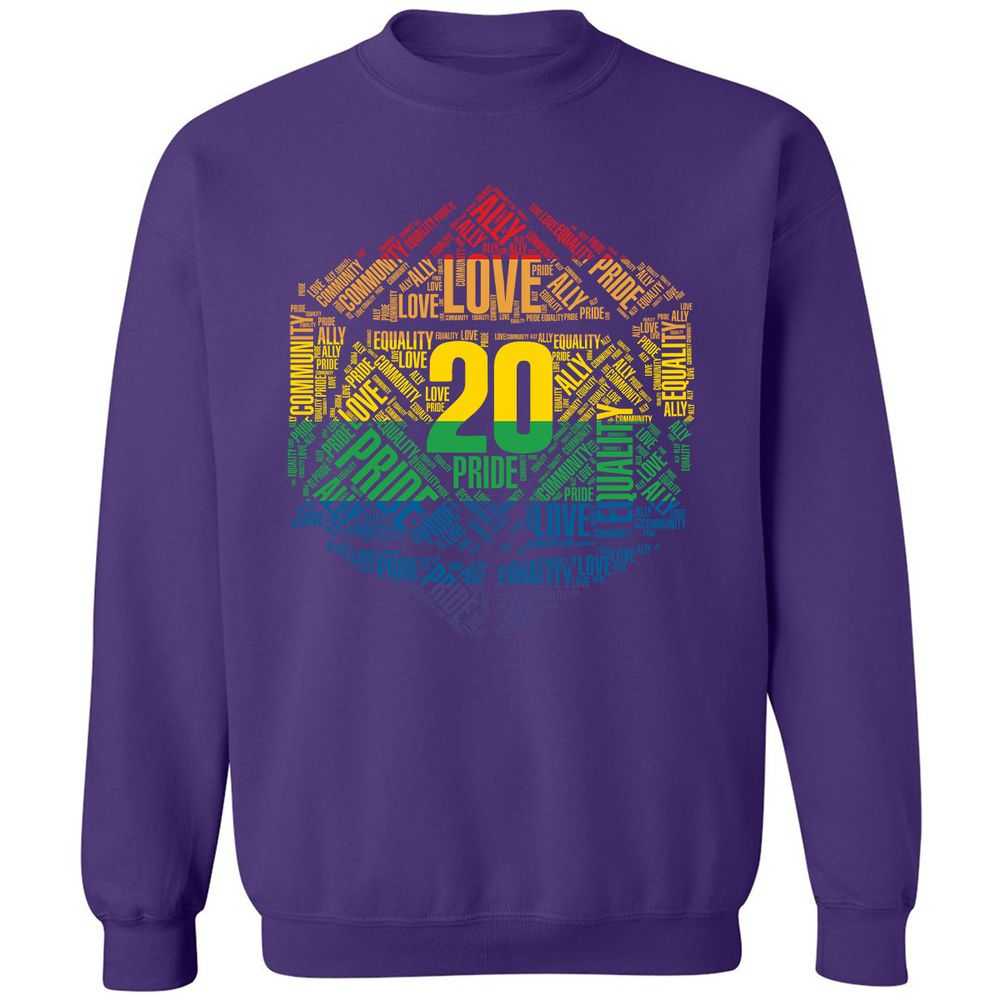 Classic Unisex Sweatshirt - L134G5W1 - Purple - 6