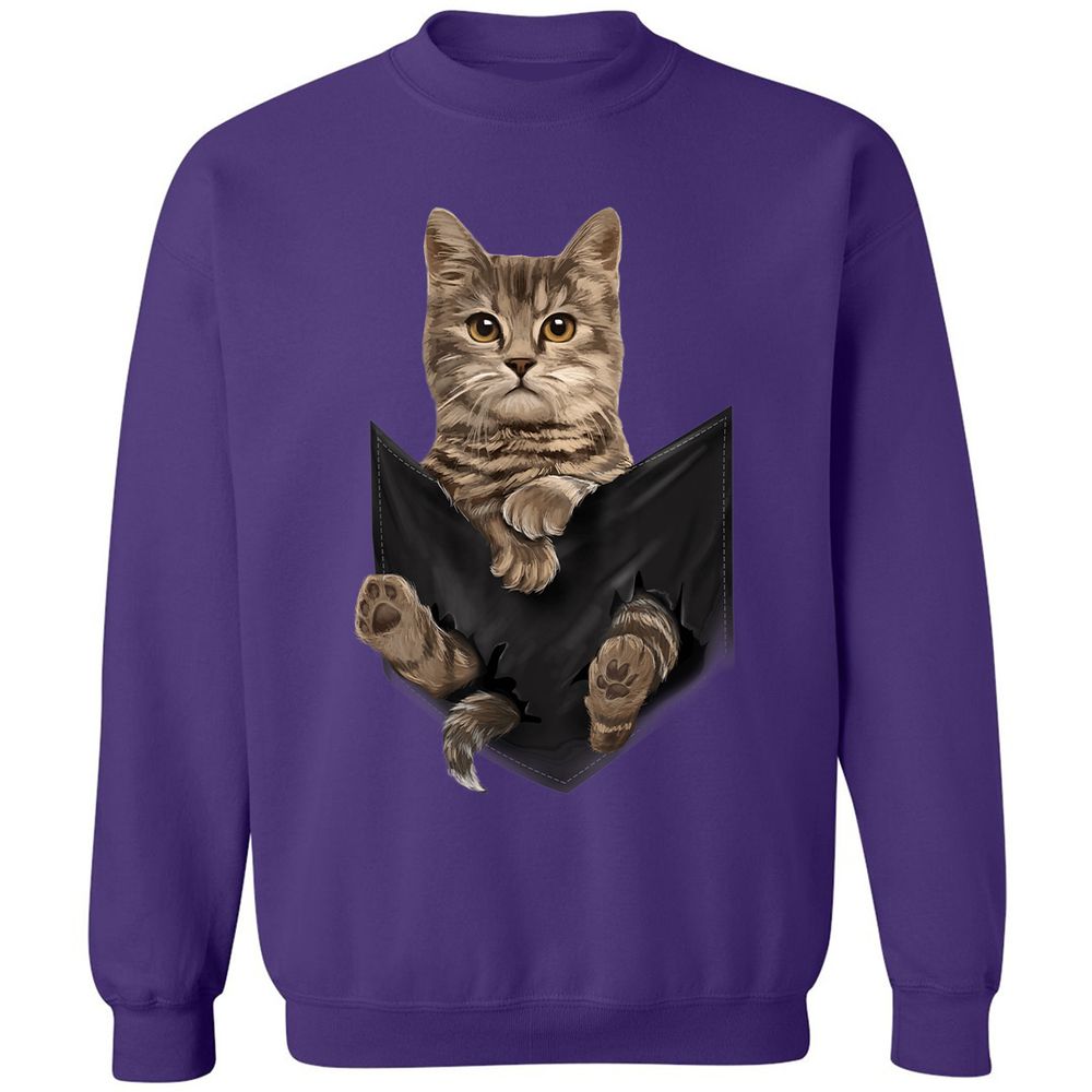 Classic Unisex Sweatshirt - 7RU9M2ZM - Purple - 6