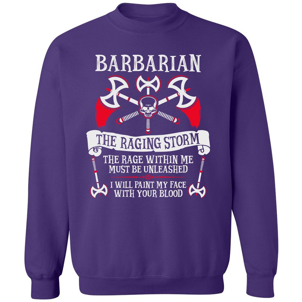Classic Unisex Sweatshirt - 1VGC8DCM - Purple - 6