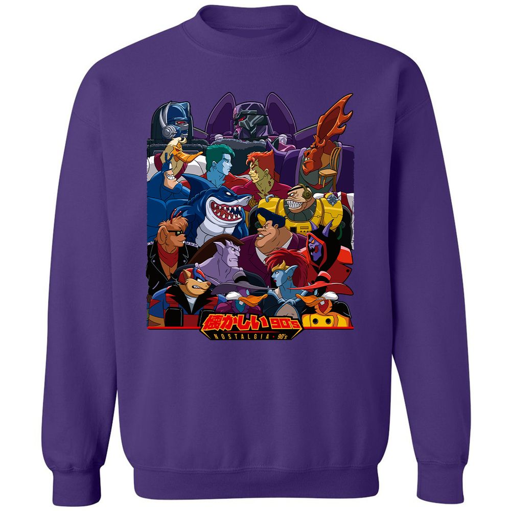 Classic Unisex Sweatshirt - XBR3Y7AW - Purple - 6