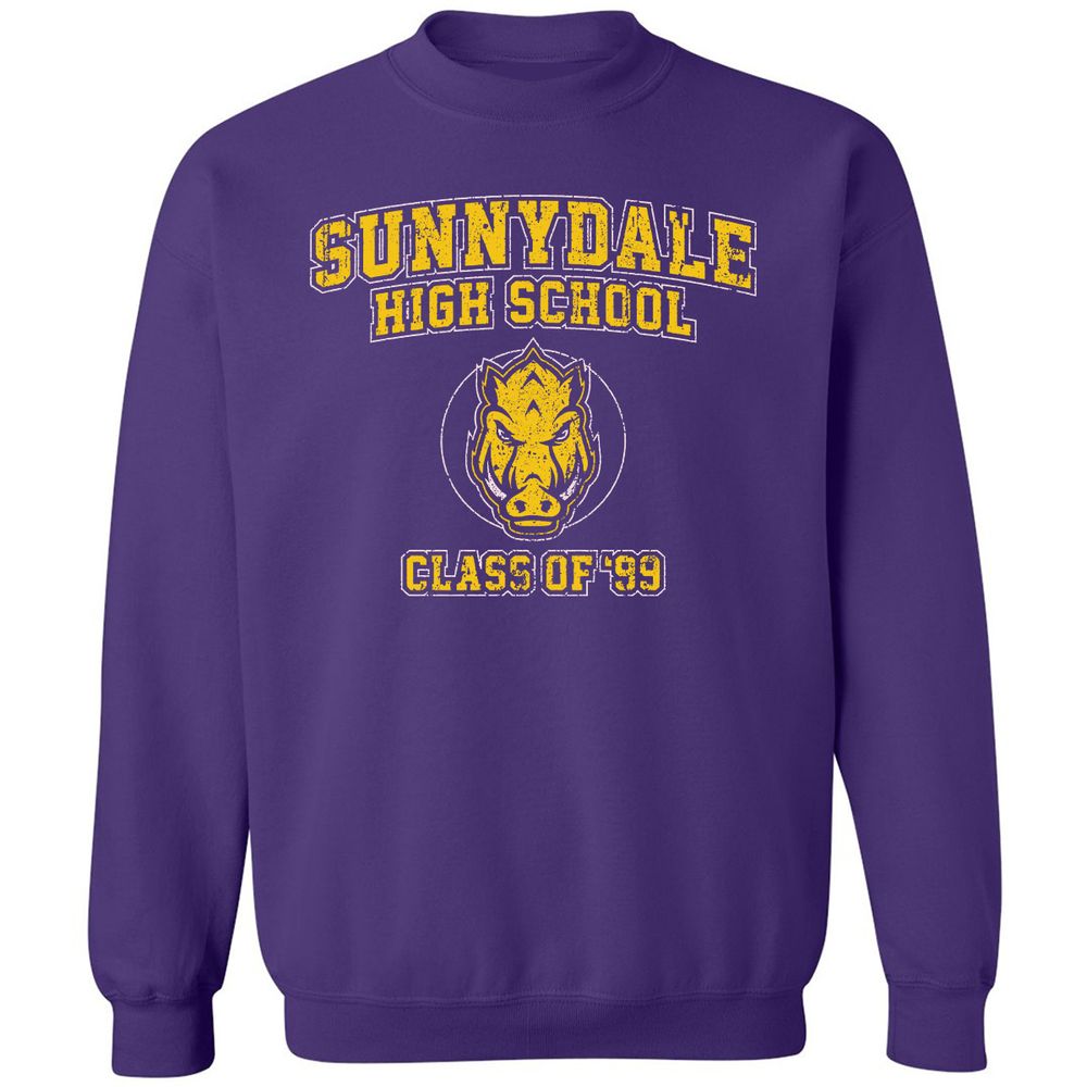 Classic Unisex Sweatshirt - EBKEYGZQ - Purple - 6