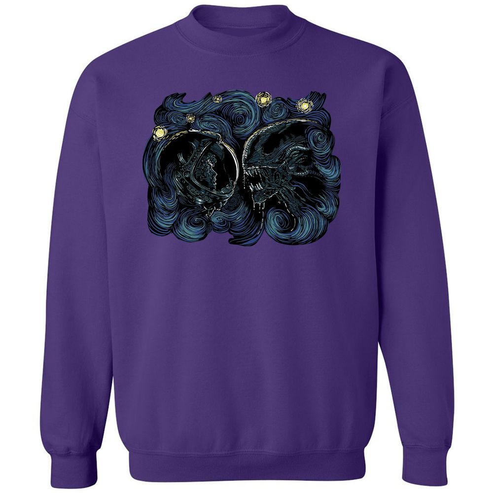 Classic Unisex Sweatshirt - Q8DFBDLT - Purple - 6