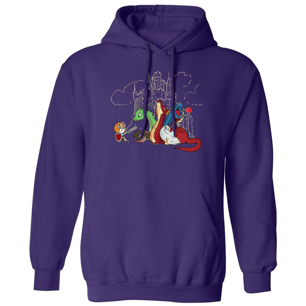 Classic Unisex Hoodie - HJBLDFEA - Purple - 6
