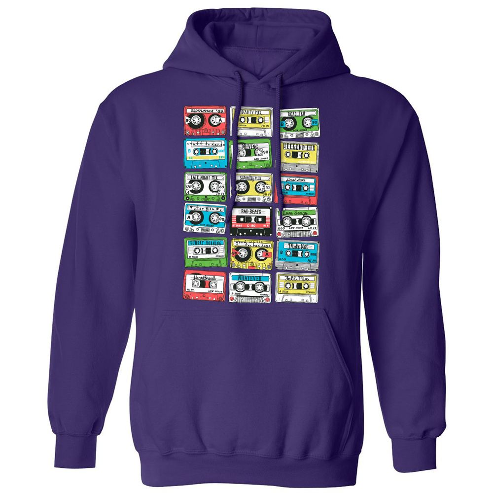 Classic Unisex Hoodie - TNC26W8F - Purple - 6