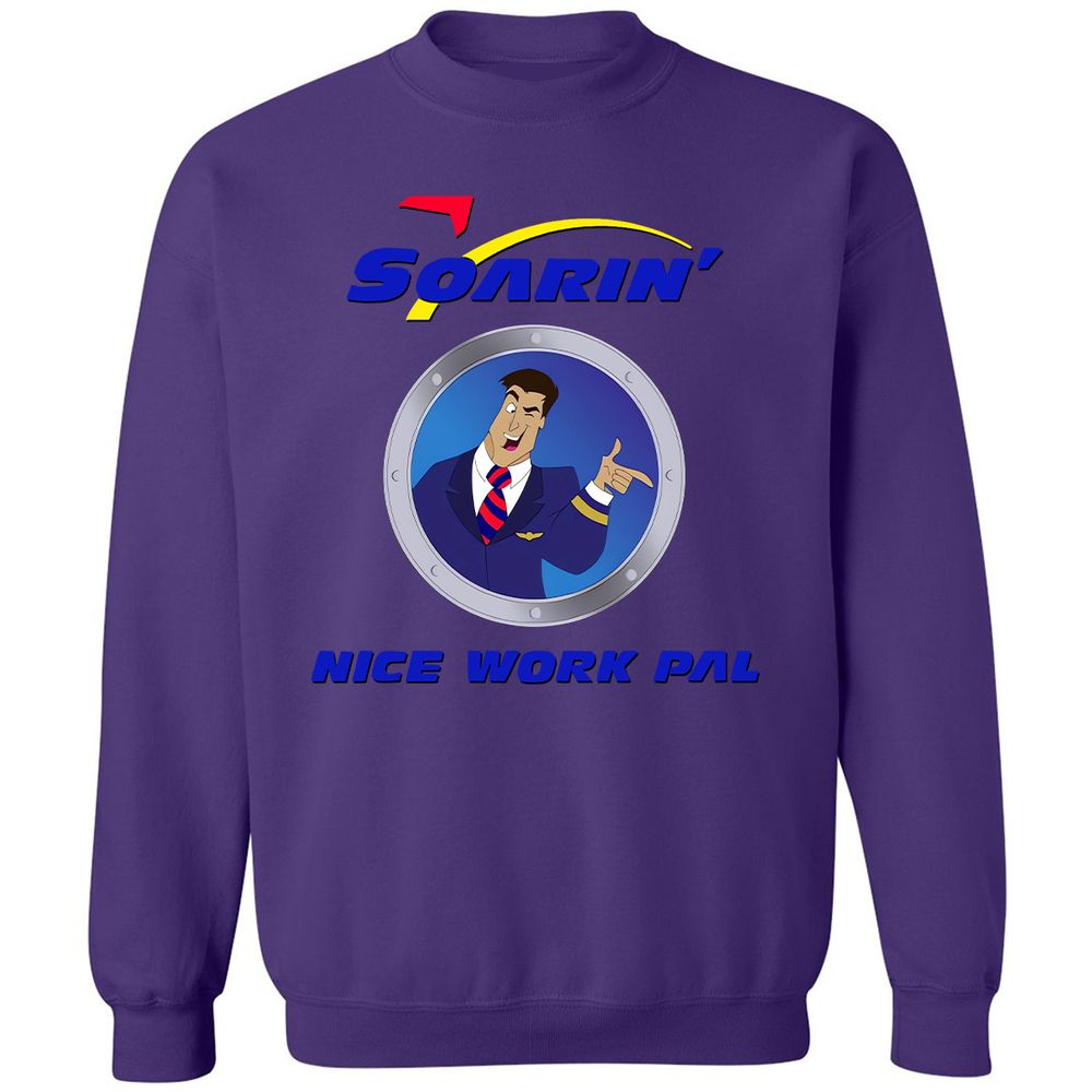 Classic Unisex Sweatshirt - HLXFVLHV - Purple - 6