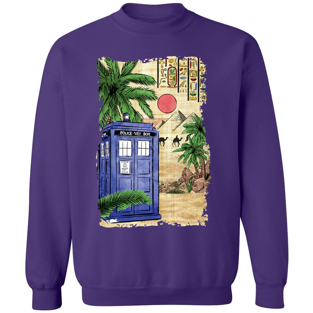 Classic Unisex Sweatshirt - M82QWPKY - Purple - 6