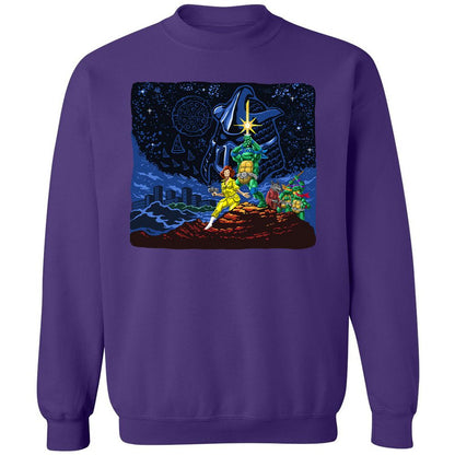Classic Unisex Sweatshirt - 9Q1EBB6A - Purple - 6