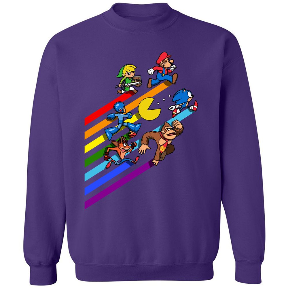 Classic Unisex Sweatshirt - DVQV9SRG - Purple - 6