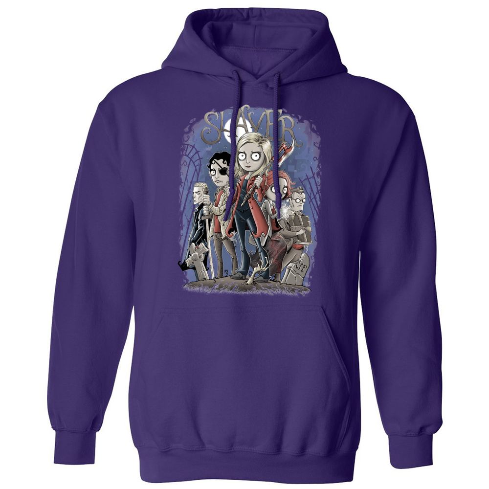 Classic Unisex Hoodie - XU9UJP65 - Purple - 6