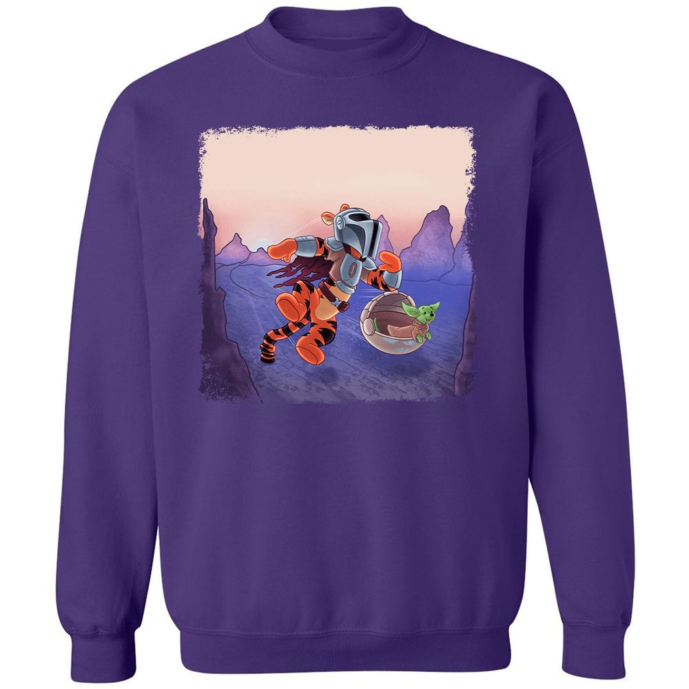 Classic Unisex Sweatshirt - FRTTVDZ1 - Purple - 6