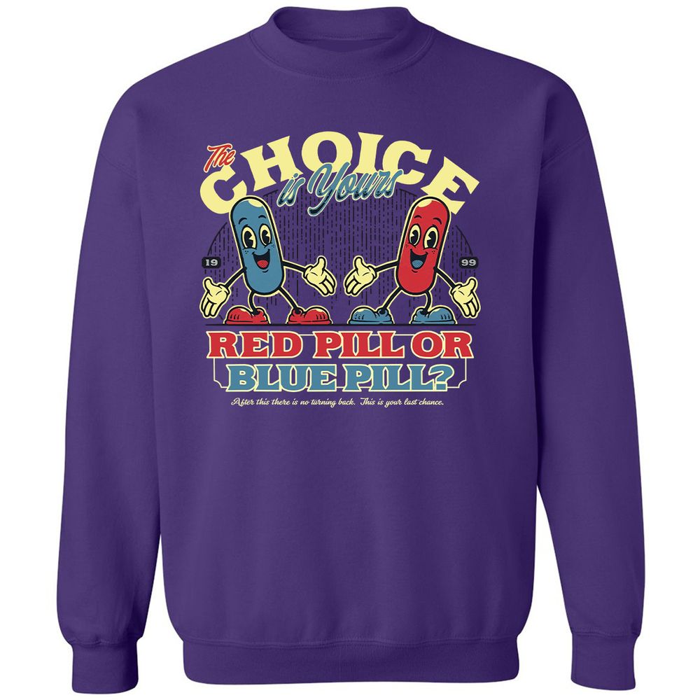 Classic Unisex Sweatshirt - QSTQXUP4 - Purple - 6