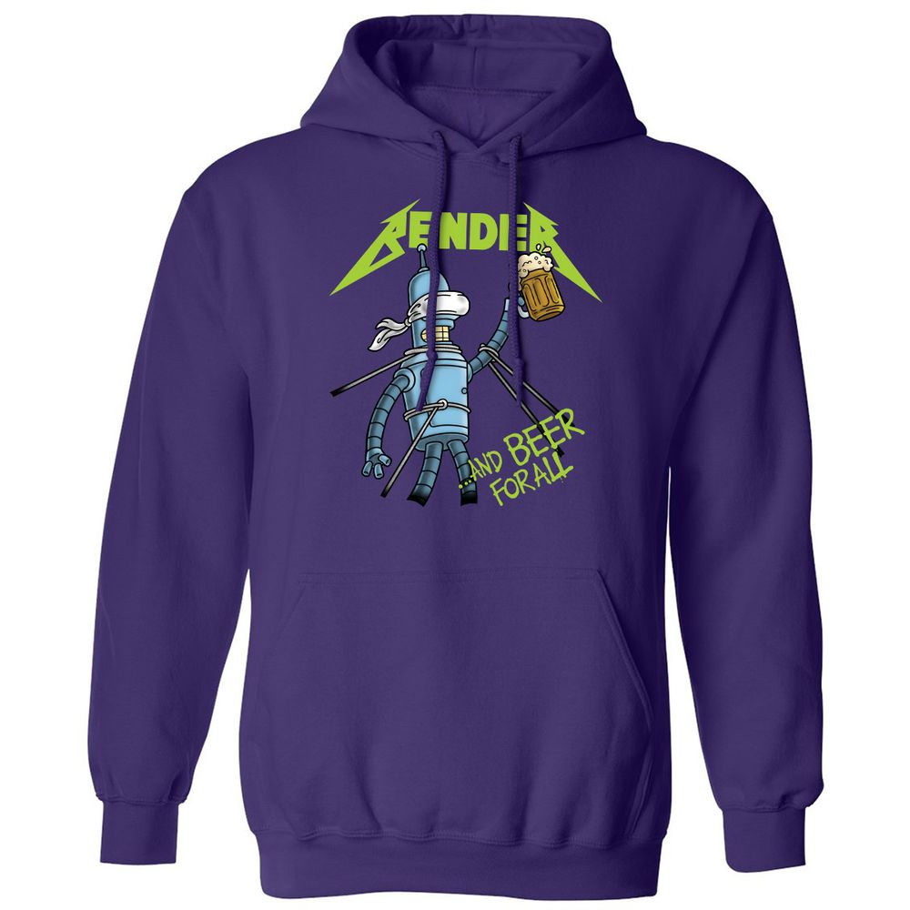 Classic Unisex Hoodie - D5BA2FFF - Purple - 6