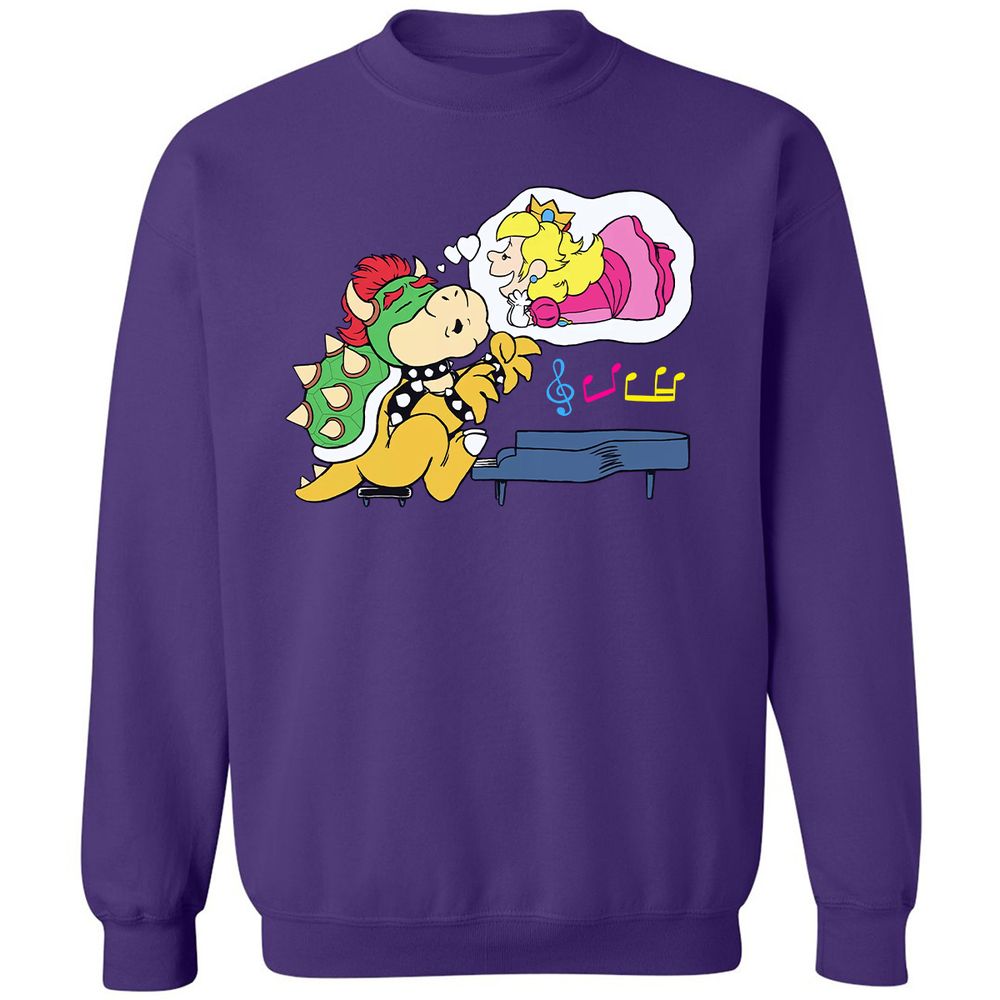 Classic Unisex Sweatshirt - UJXE1627 - Purple - 6