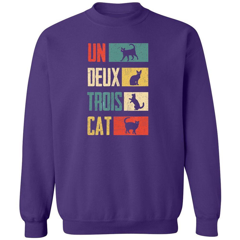 Classic Unisex Sweatshirt - TAXDFMLU - Purple - 6