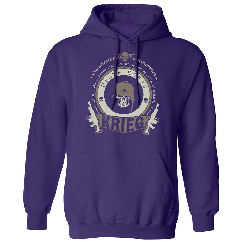 Classic Unisex Hoodie - QCGWE6KQ - Purple - 6