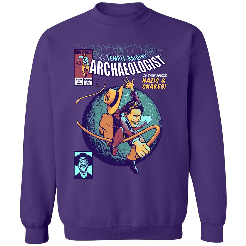 Classic Unisex Sweatshirt - KSLA6QZK - Purple - 6