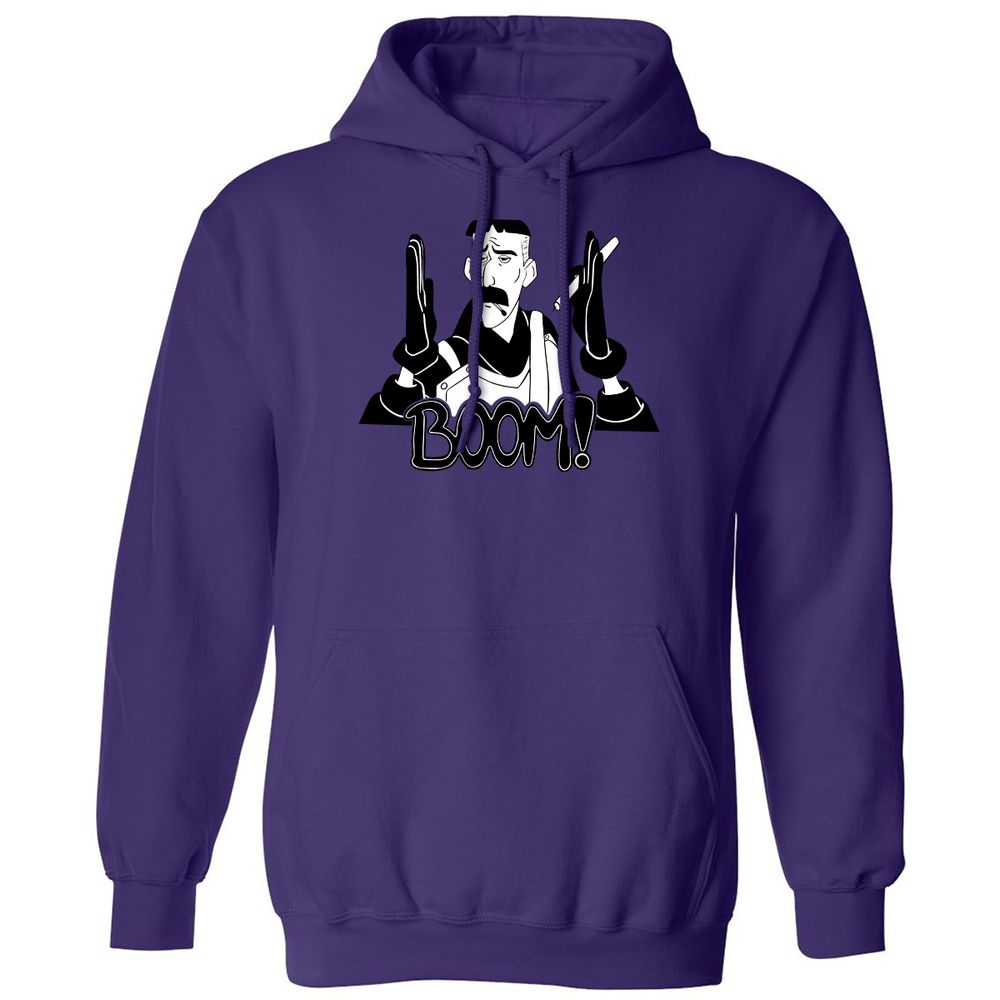 Classic Unisex Hoodie - ZN7JUV1E - Purple - 6