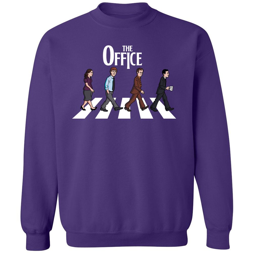 Classic Unisex Sweatshirt - 81VG8Q5U - Purple - 6