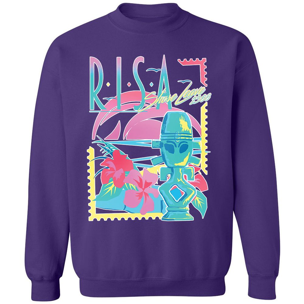 Classic Unisex Sweatshirt - 39UFFA83 - Purple - 6