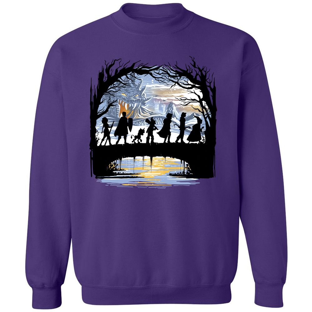 Classic Unisex Sweatshirt - HZFFLC5C - Purple - 6