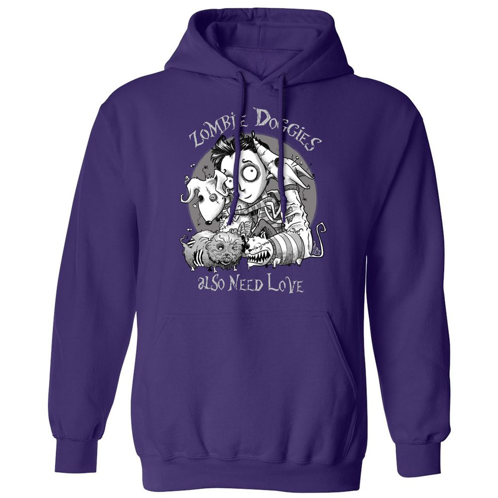 Classic Unisex Hoodie - H2TFWT54 - Purple - 6