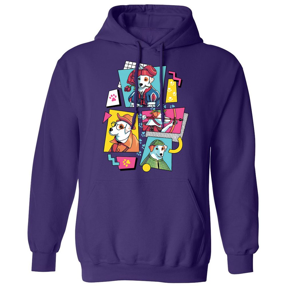 Classic Unisex Hoodie - B2T8281P - Purple - 6