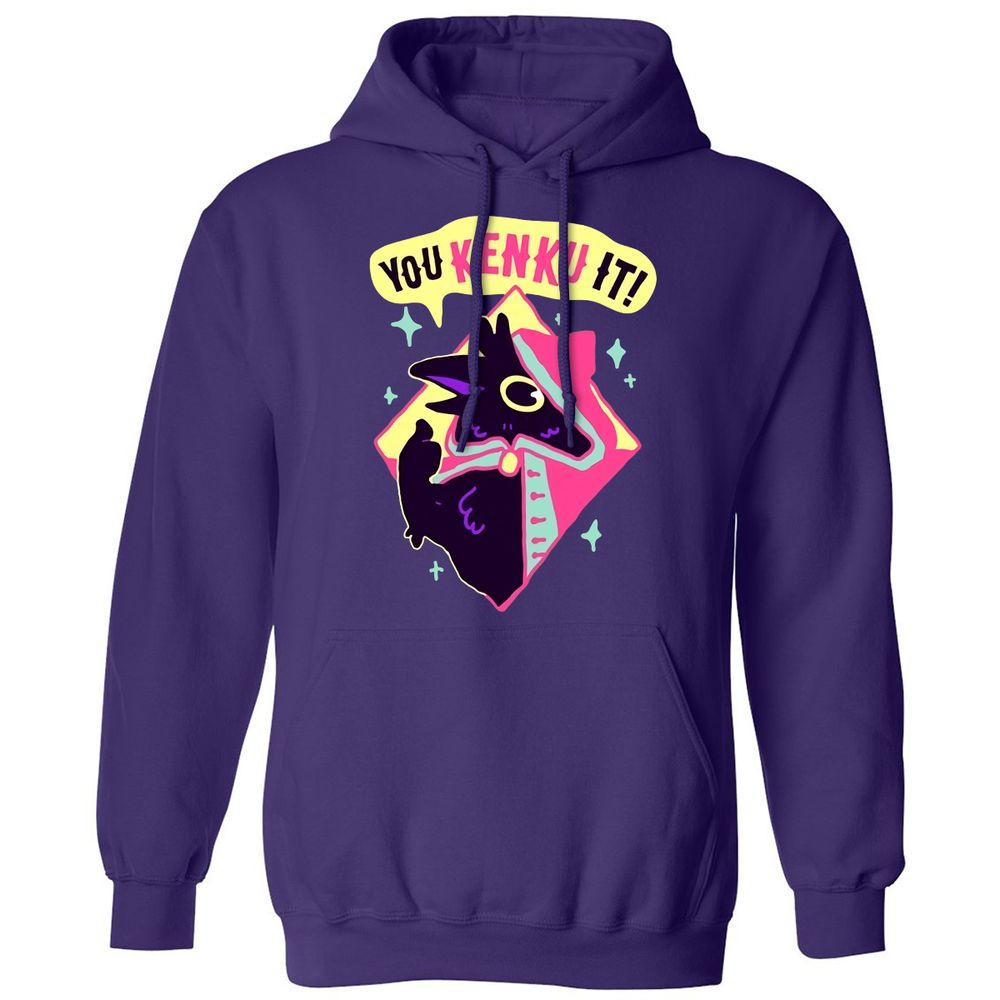 Classic Unisex Hoodie - 674HGR7B - Purple - 6