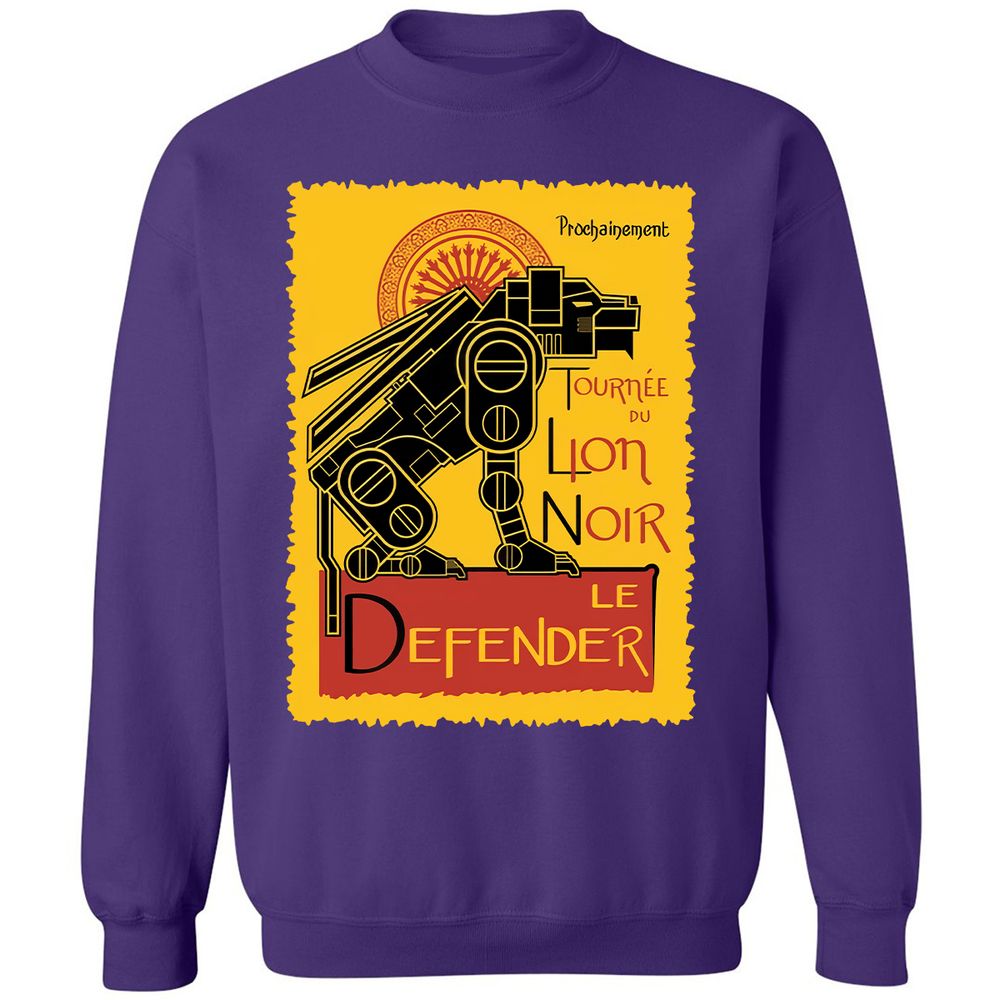 Classic Unisex Sweatshirt - 551JUR6F - Purple - 6