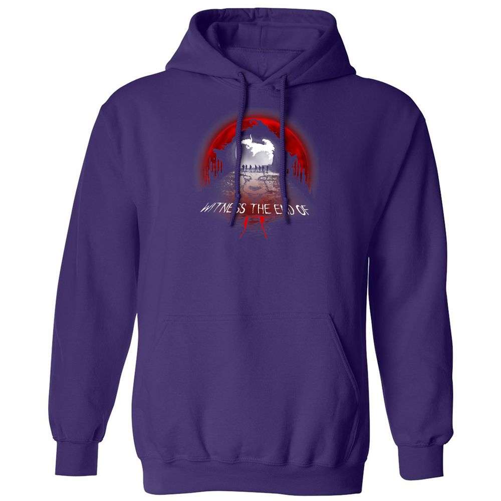 Classic Unisex Hoodie - 4B9CBKGY - Purple - 6