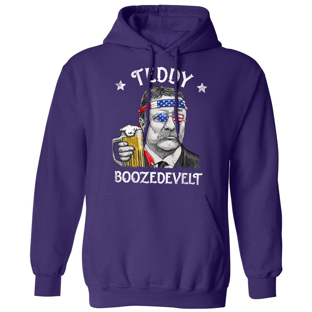 Classic Unisex Hoodie - PE77CMAU - Purple - 6