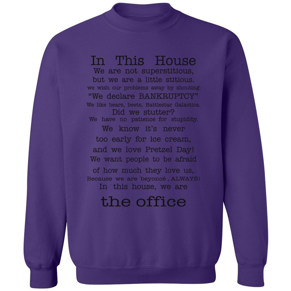 Classic Unisex Sweatshirt - Y8HNNAFM - Purple - 6