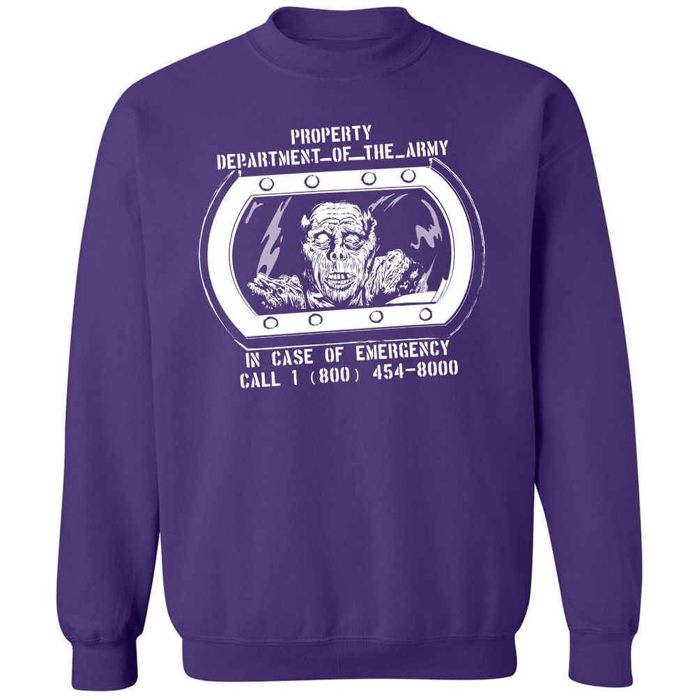 Classic Unisex Sweatshirt - Y325E1GA - Purple - 6