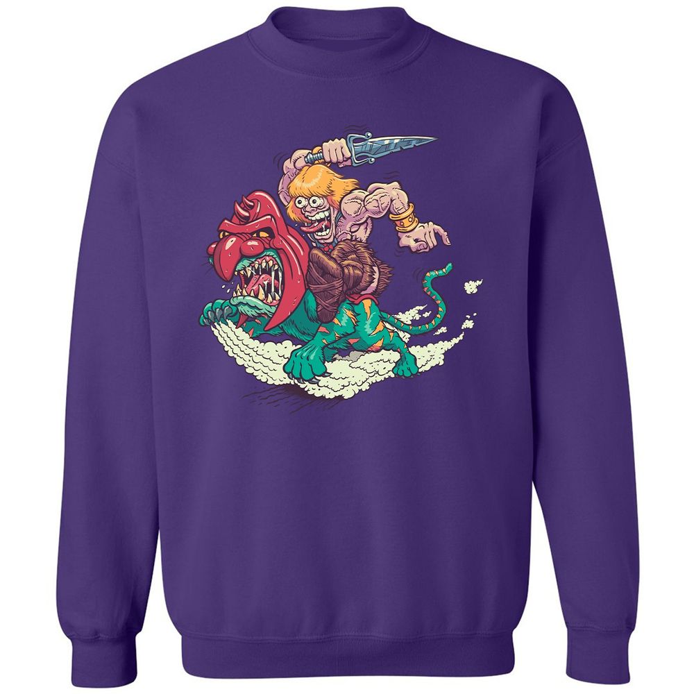 Classic Unisex Sweatshirt - 4K4CELXD - Purple - 6