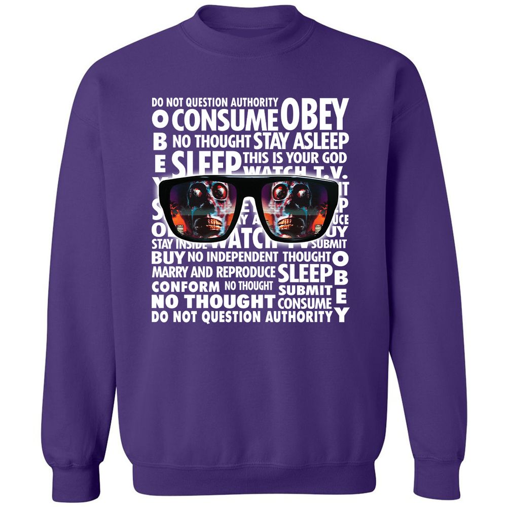 Classic Unisex Sweatshirt - GSC5G97X - Purple - 6