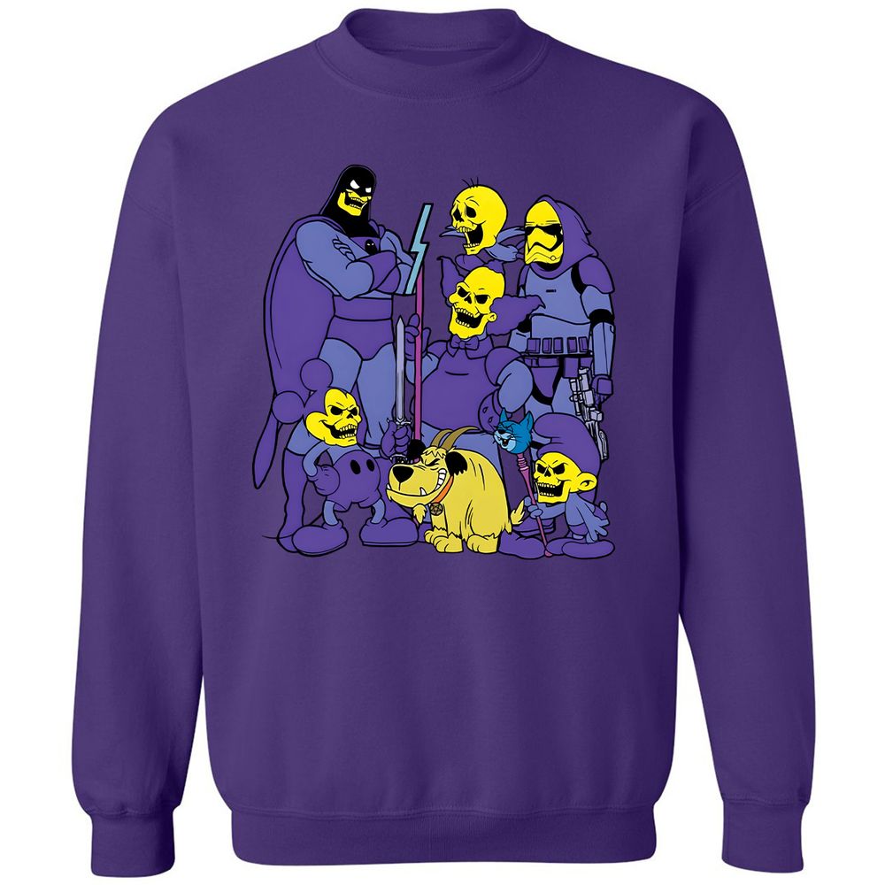 Classic Unisex Sweatshirt - LG3HLCFS - Purple - 6