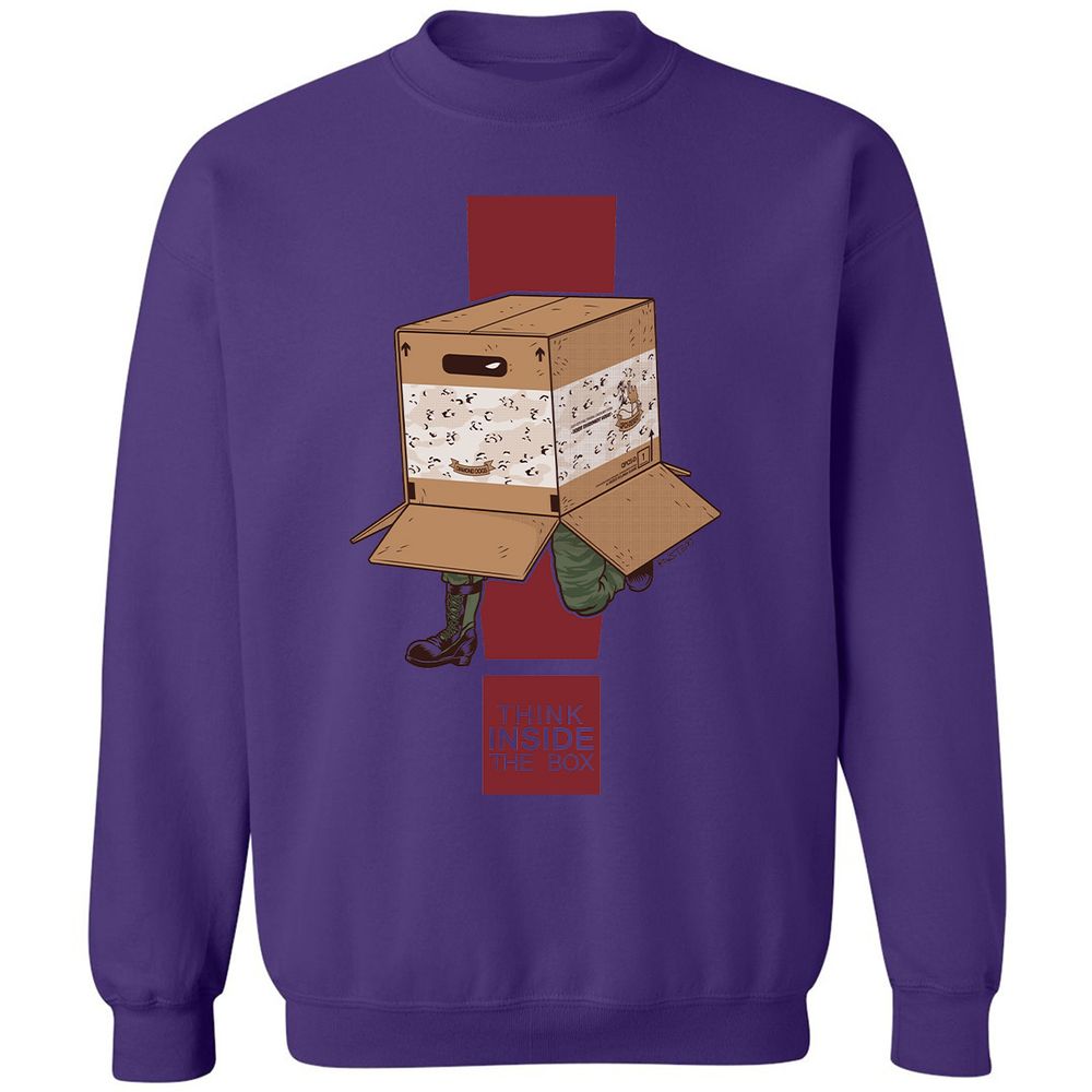 Classic Unisex Sweatshirt - KHM9ULY5 - Purple - 6