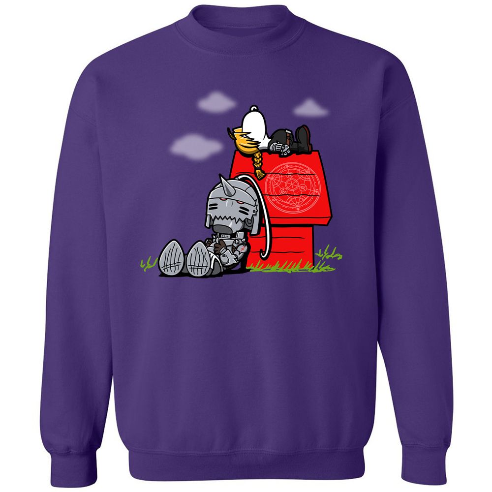 Classic Unisex Sweatshirt - ZV859MNW - Purple - 6