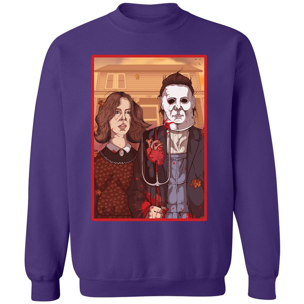 Classic Unisex Sweatshirt - 67XP9694 - Purple - 6