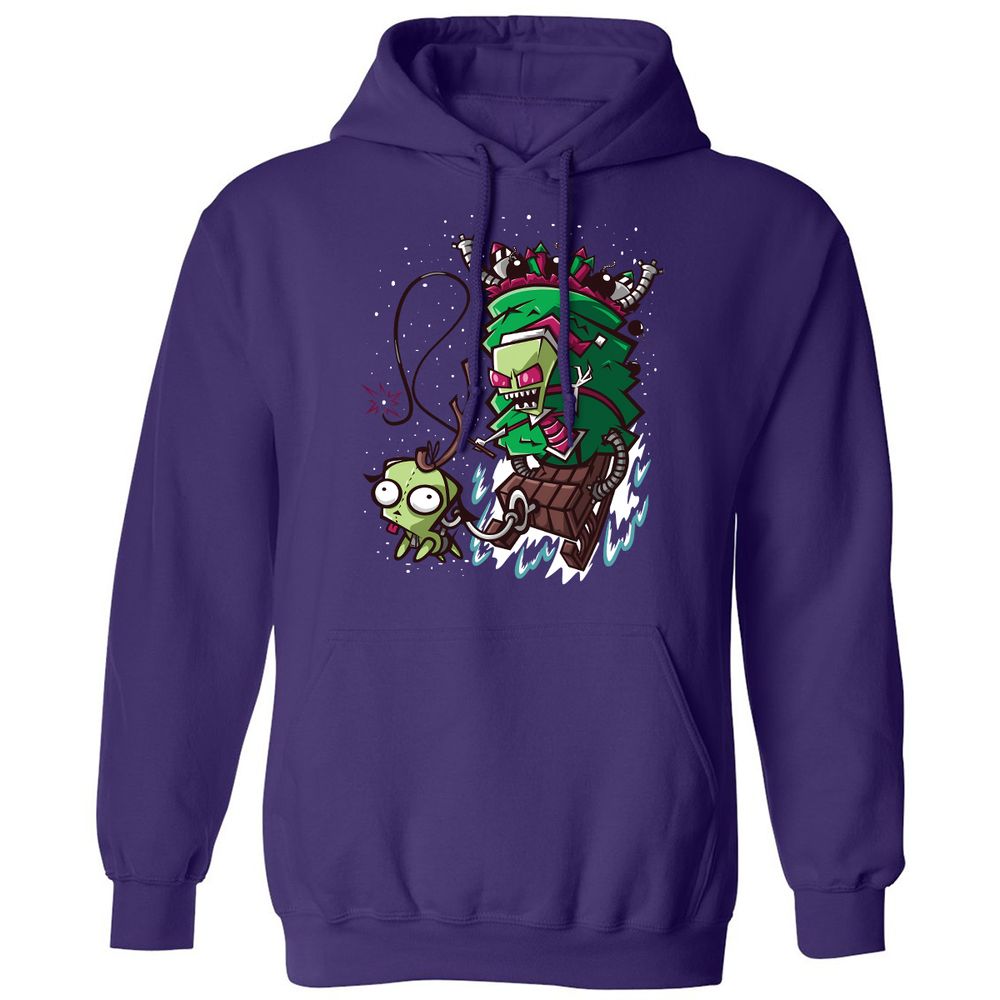 Classic Unisex Hoodie - FELSP82G - Purple - 6