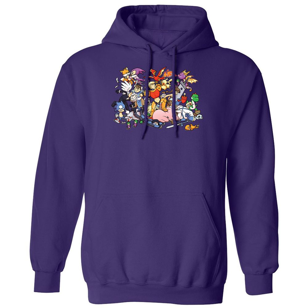 Classic Unisex Hoodie - DJZSD97W - Purple - 6
