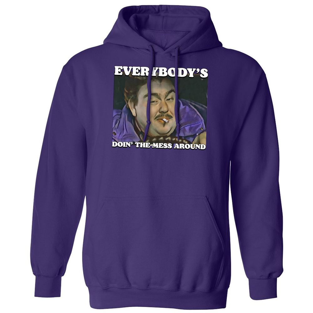 Classic Unisex Hoodie - BHM6DN3F - Purple - 6